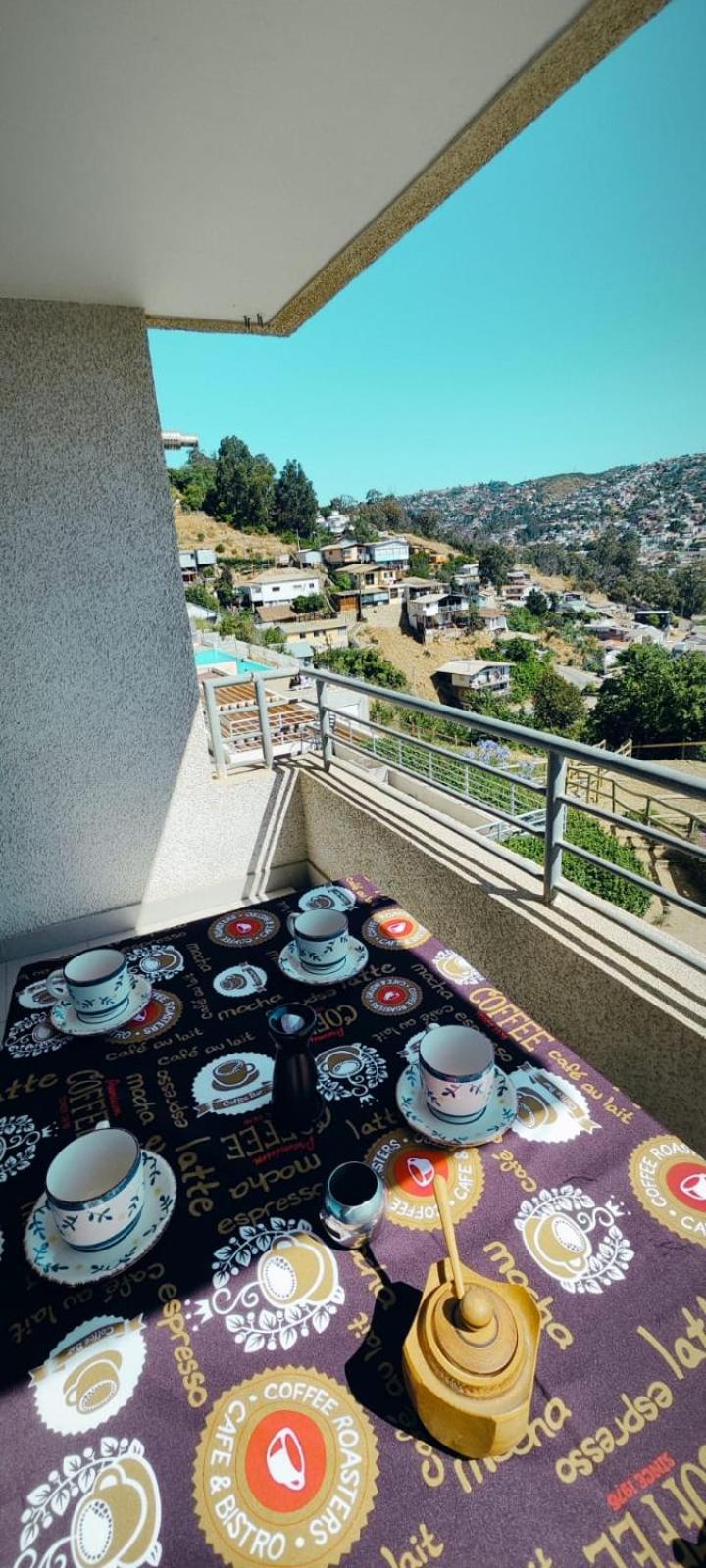 Ocean View & Pool Family 2p Valparaíso
