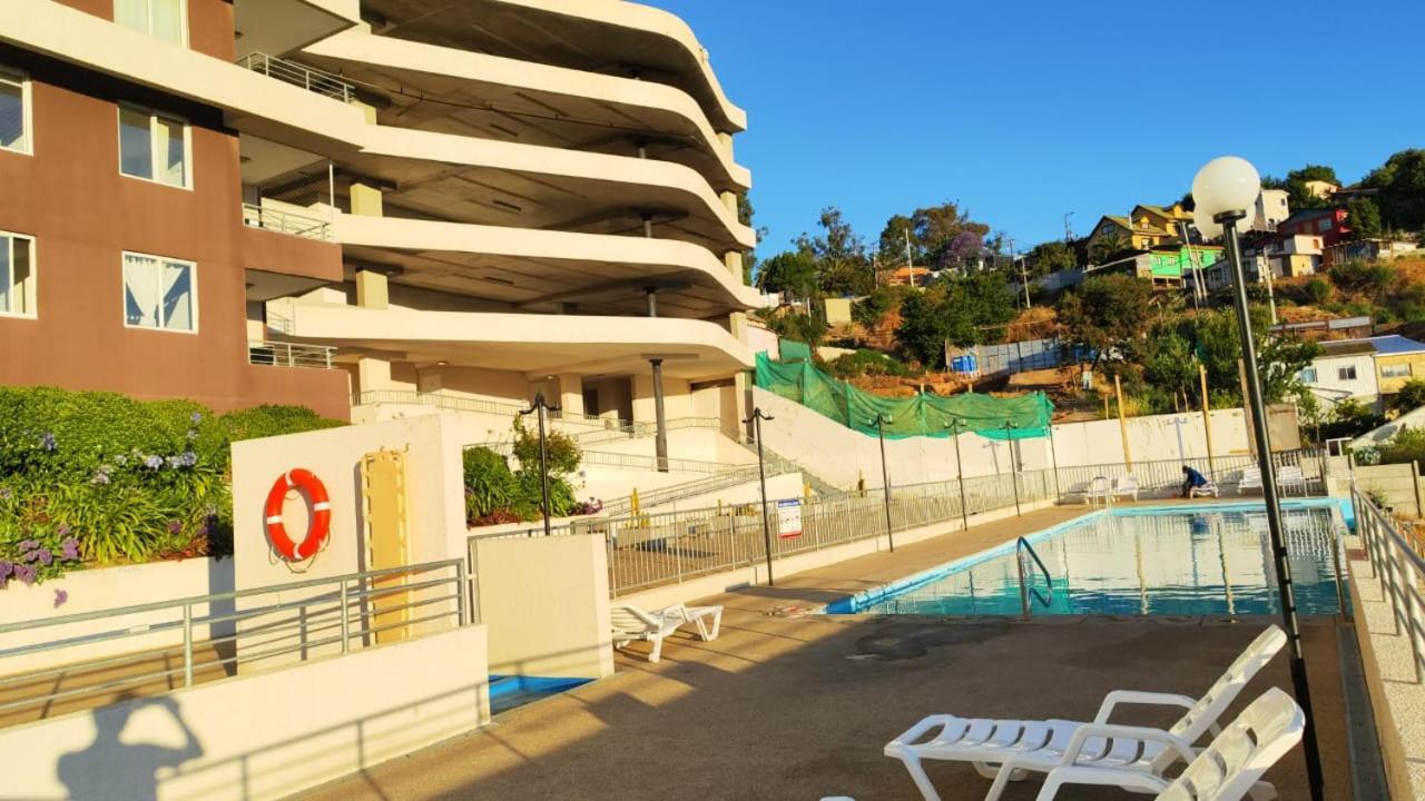 Ocean View & Pool Family 2p Valparaíso